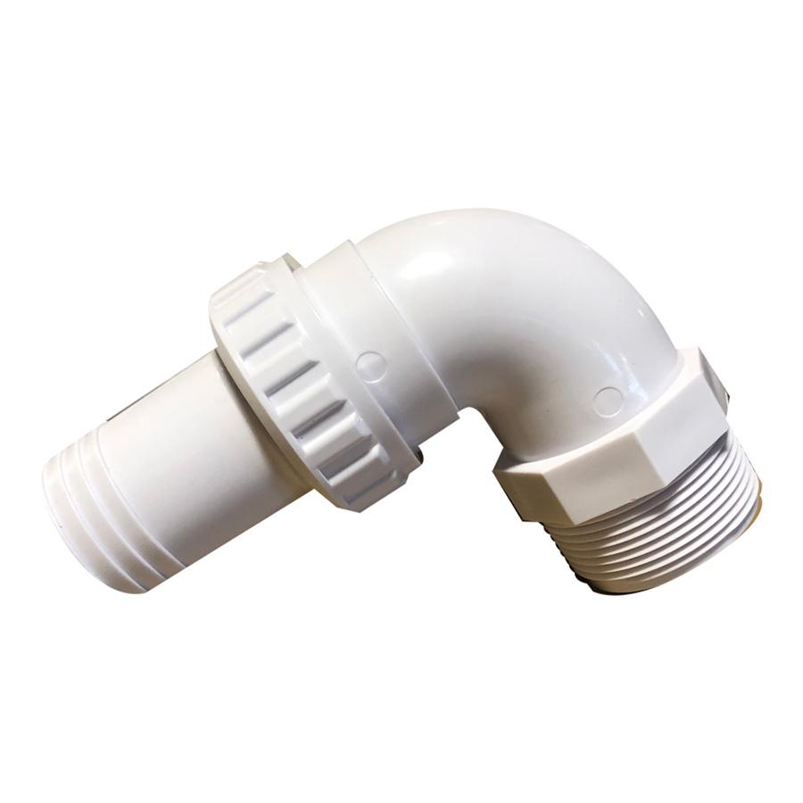 Abs Quick Connect 90 Elbow 1 1/2" Barbed