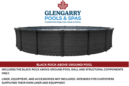 Black Rock Series Above-Ground Pool
