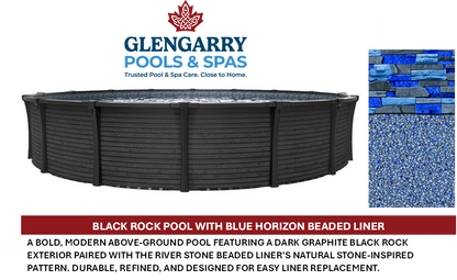 Black Rock Series Above-Ground Pool
