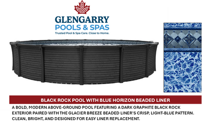 Black Rock Series Above-Ground Pool