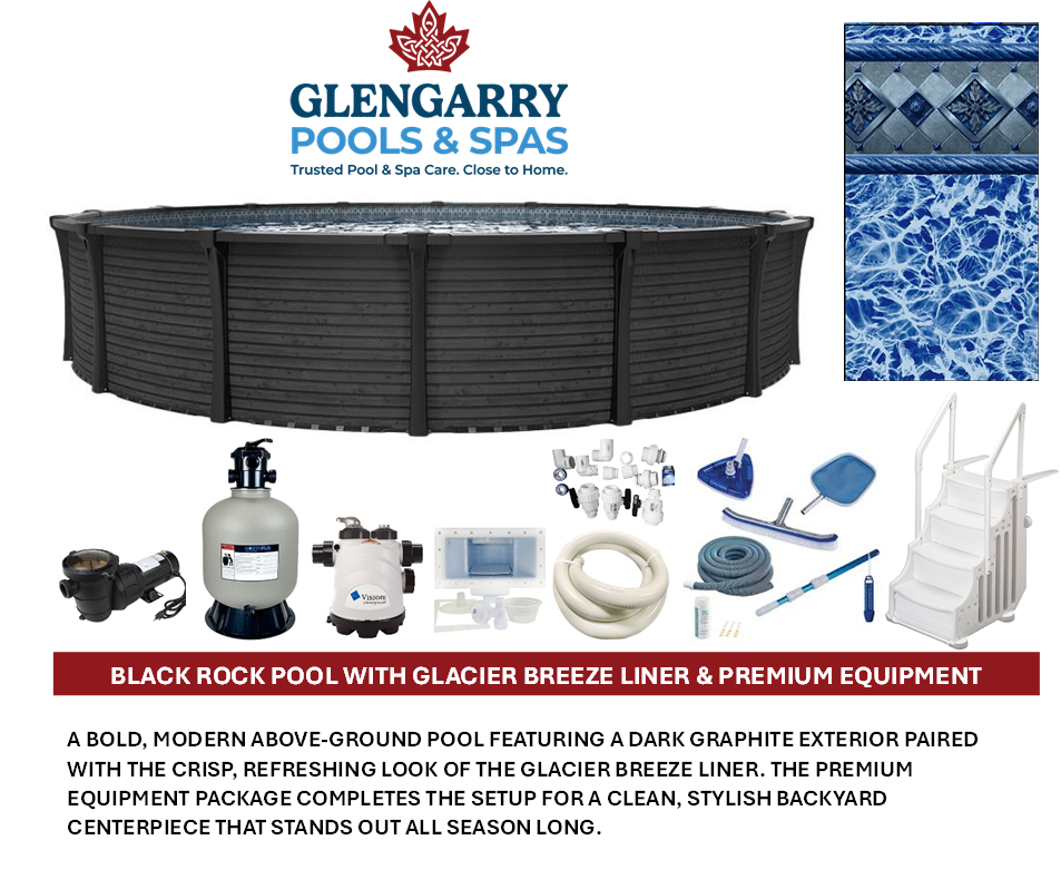 Black Rock Series Above-Ground Pool