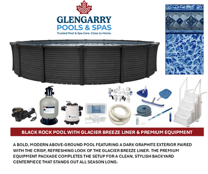 Black Rock Series Above-Ground Pool
