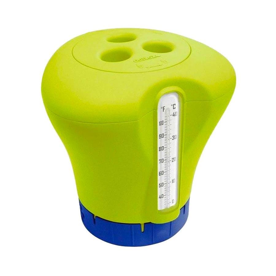 Floating Tablet Dispenser & Thermometer