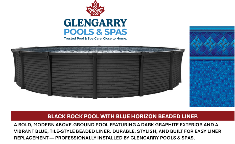Black Rock Series Above-Ground Pool