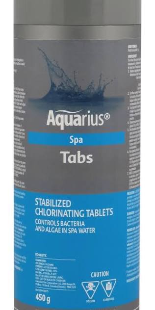 Aquarius Spa Chlorine Tabs 450g